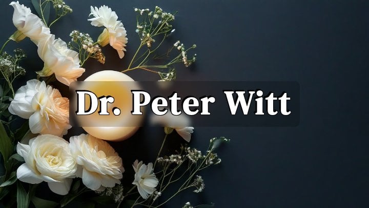 Dr. Peter Witt, Rolling Hills, CA
