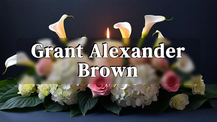Grant Alexander Brown, Greenbrier, AR