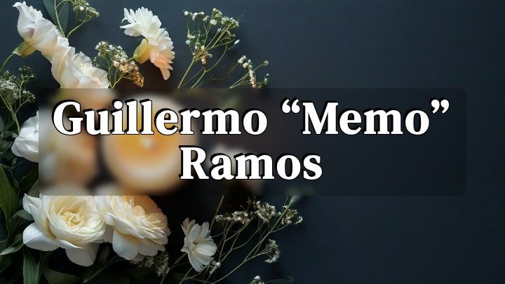 Guillermo “Memo” Ramos, San Francisco, CA