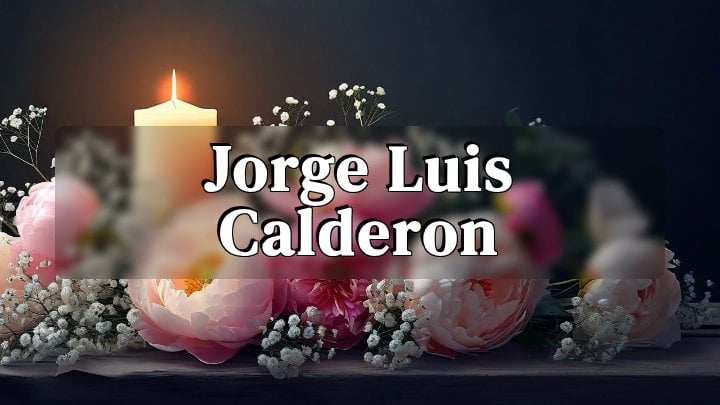 Jorge Luis Calderon, Petersburg, TX