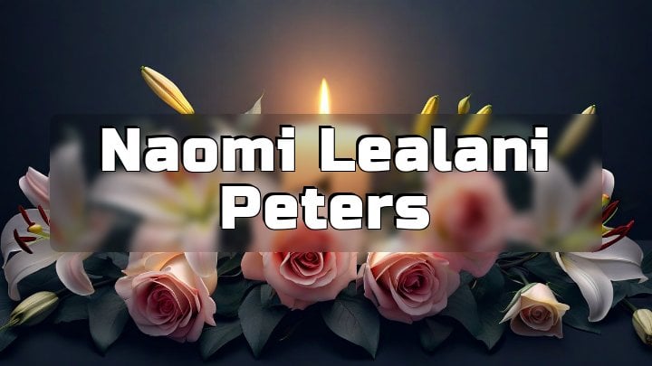 Naomi Lealani Peters, Vancouver, WA